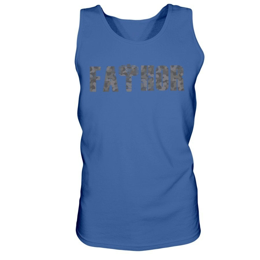 Fathor Ultra Cotton Tank - Grey Camo Edition