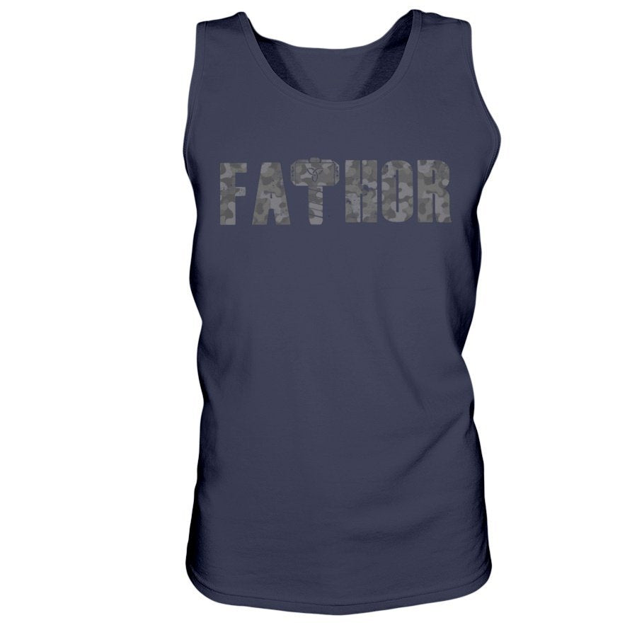 Fathor Ultra Cotton Tank - Grey Camo Edition