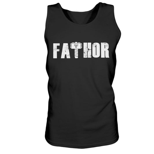 Fathor Ultra Cotton Tank - White Wording