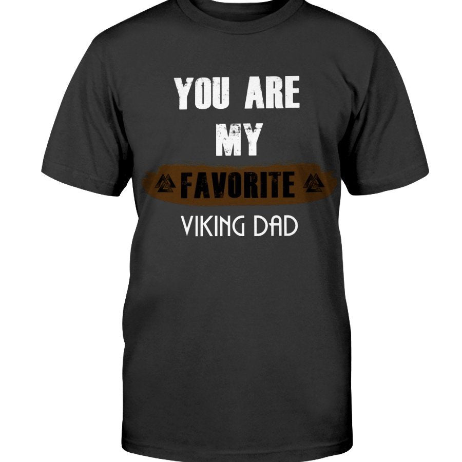 Favorite Viking Dad Cotton T-Shirt