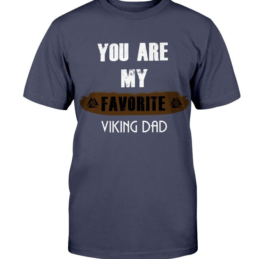 Favorite Viking Dad Cotton T-Shirt