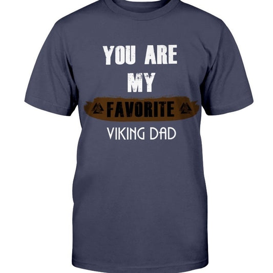 Favorite Viking Dad Cotton T-Shirt