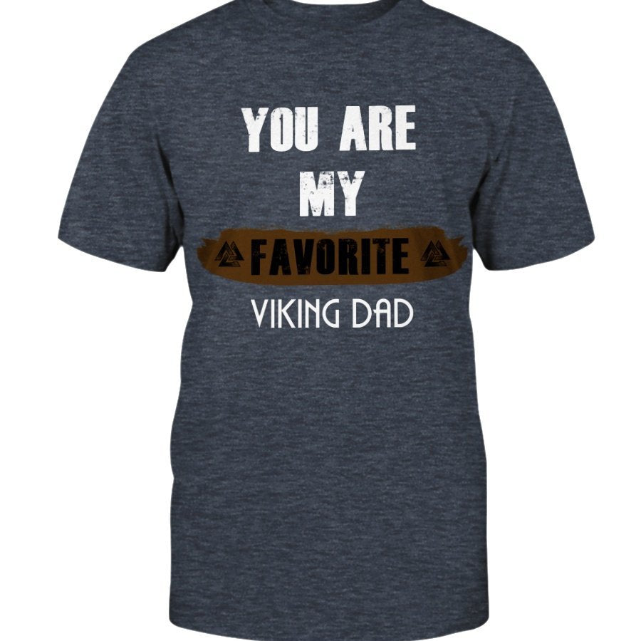 Favorite Viking Dad Cotton T-Shirt