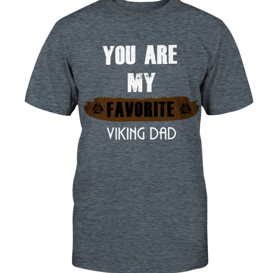 Favorite Viking Dad Cotton T-Shirt