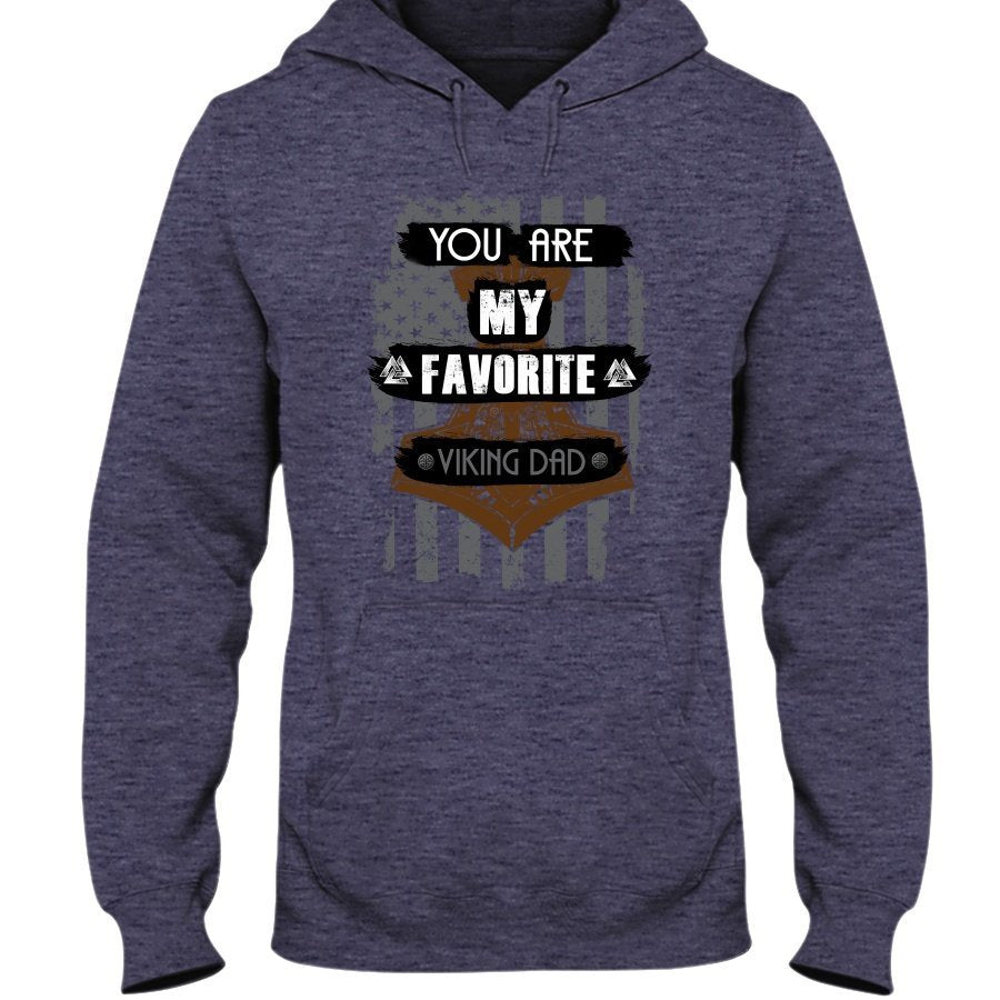 Favorite Viking Dad Hoodie - USA Dad