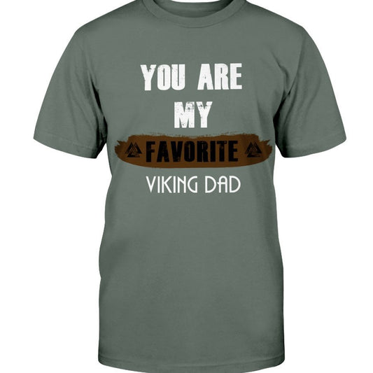 Favorite Viking Dad Premium T-Shirt - Lean