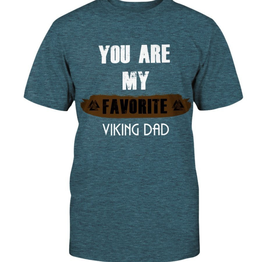 Favorite Viking Dad Premium T-Shirt - Lean