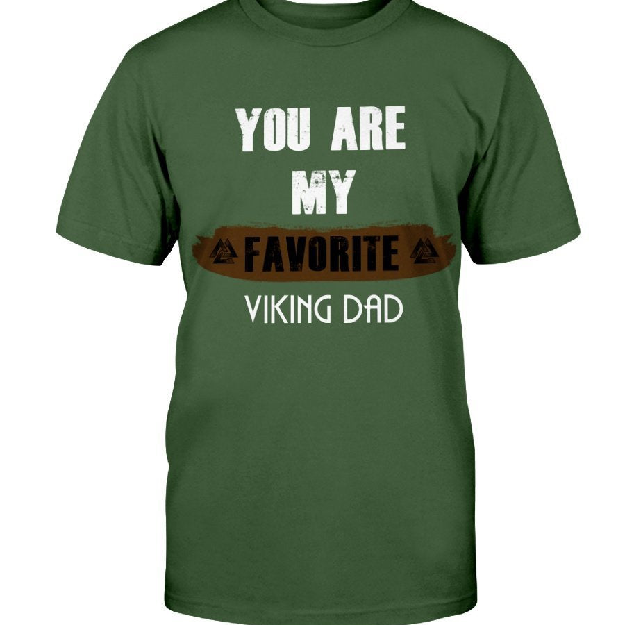 Favorite Viking Dad Premium T-Shirt - Lean