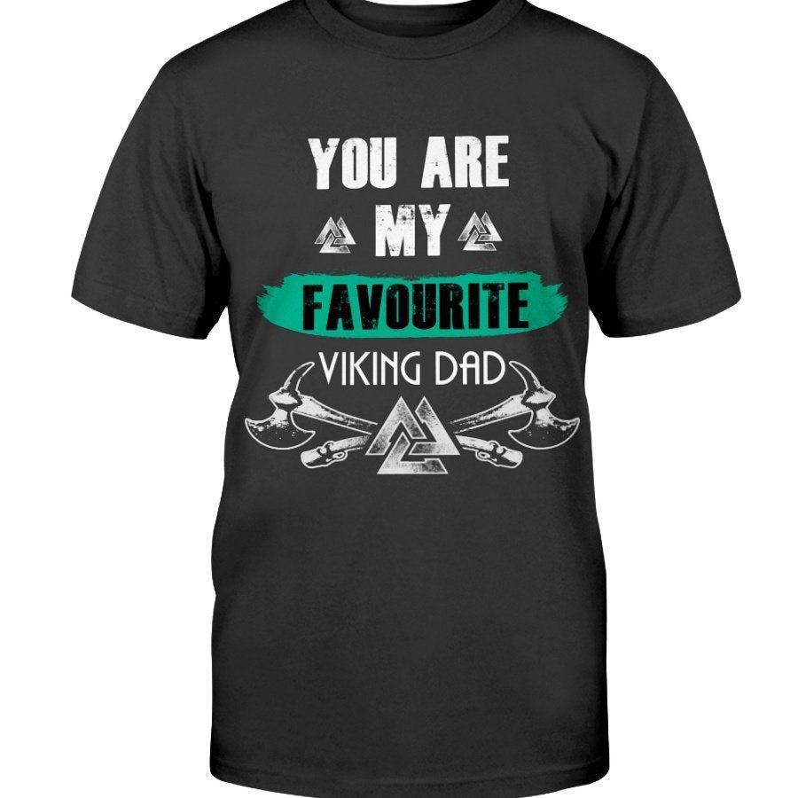Favorite Viking Dad Premium T-Shirt - Symbols