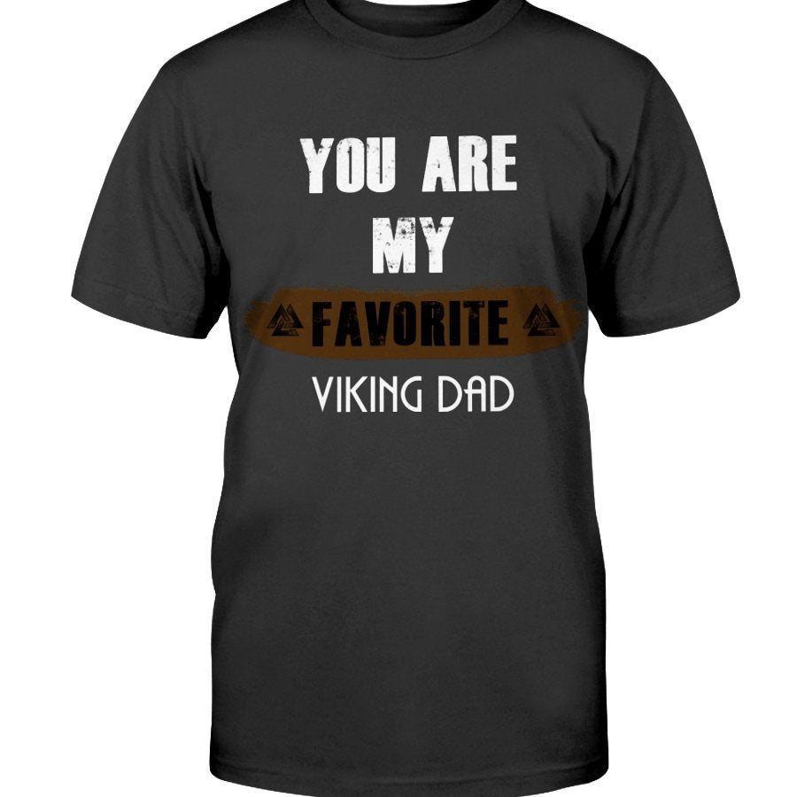 Favorite Viking Dad Premium T-Shirt - Lean