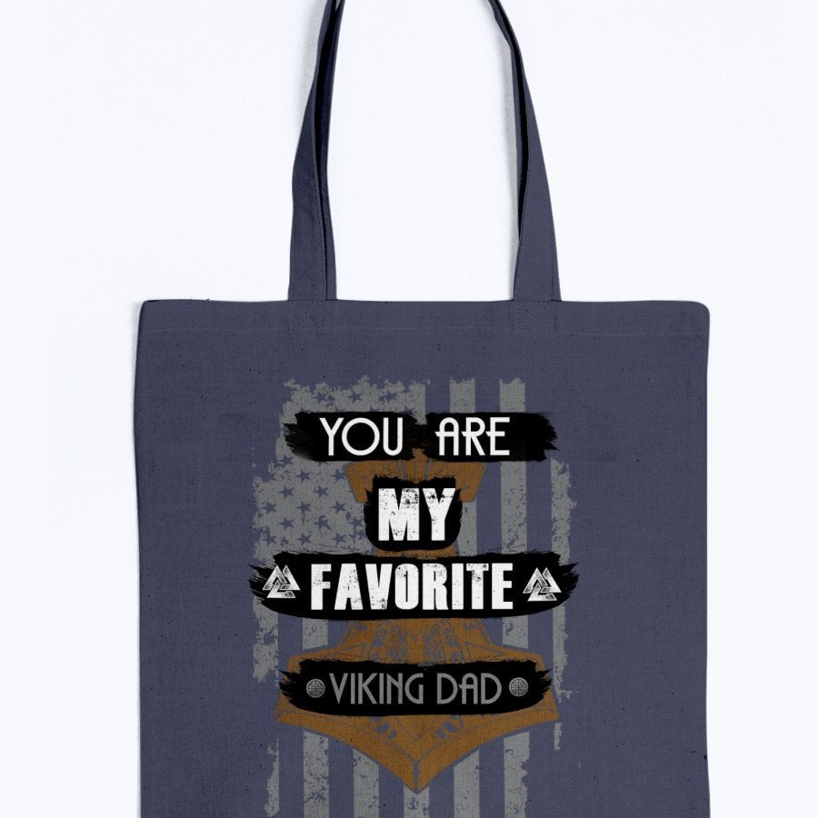 Favorite Viking Dad Tote - USA