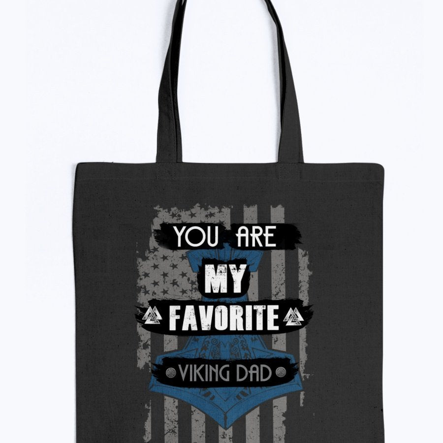 Favorite Viking Dad Tote - The States