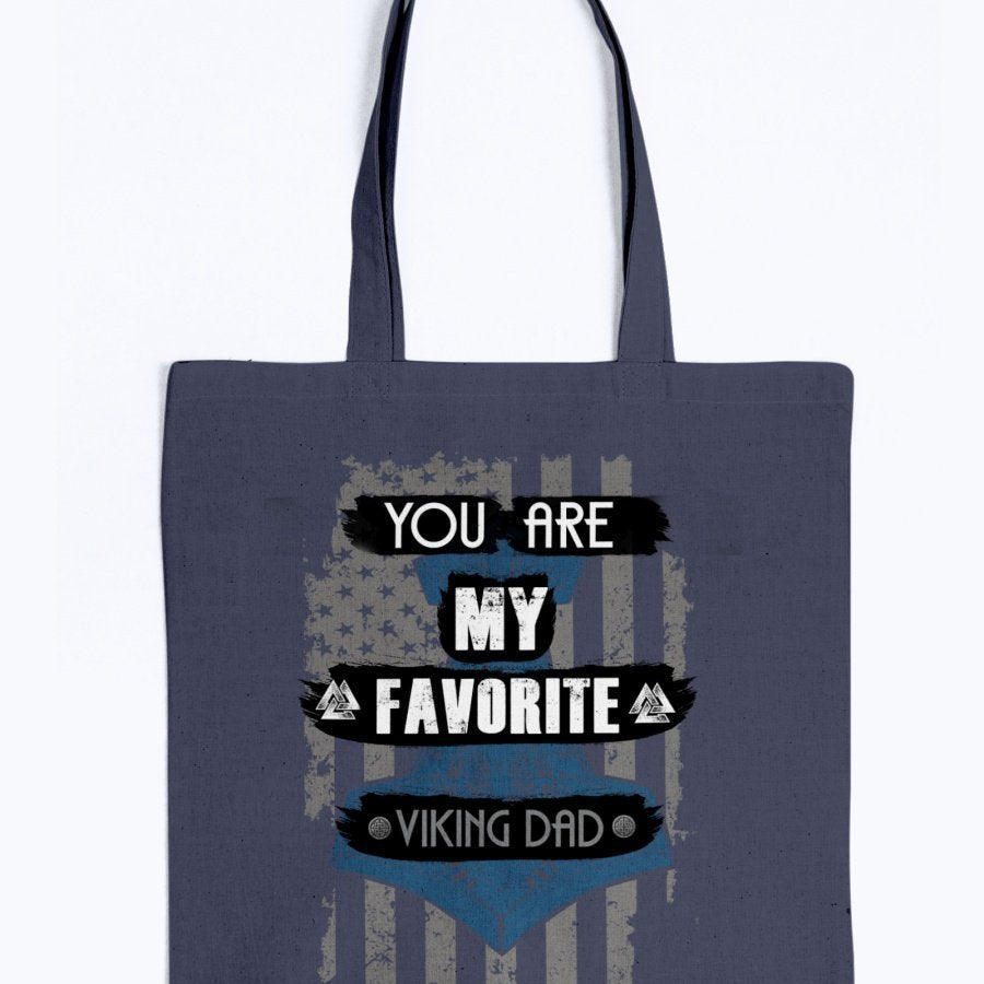 Favorite Viking Dad Tote - The States