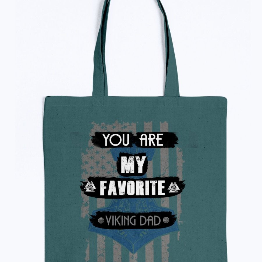 Favorite Viking Dad Tote - The States