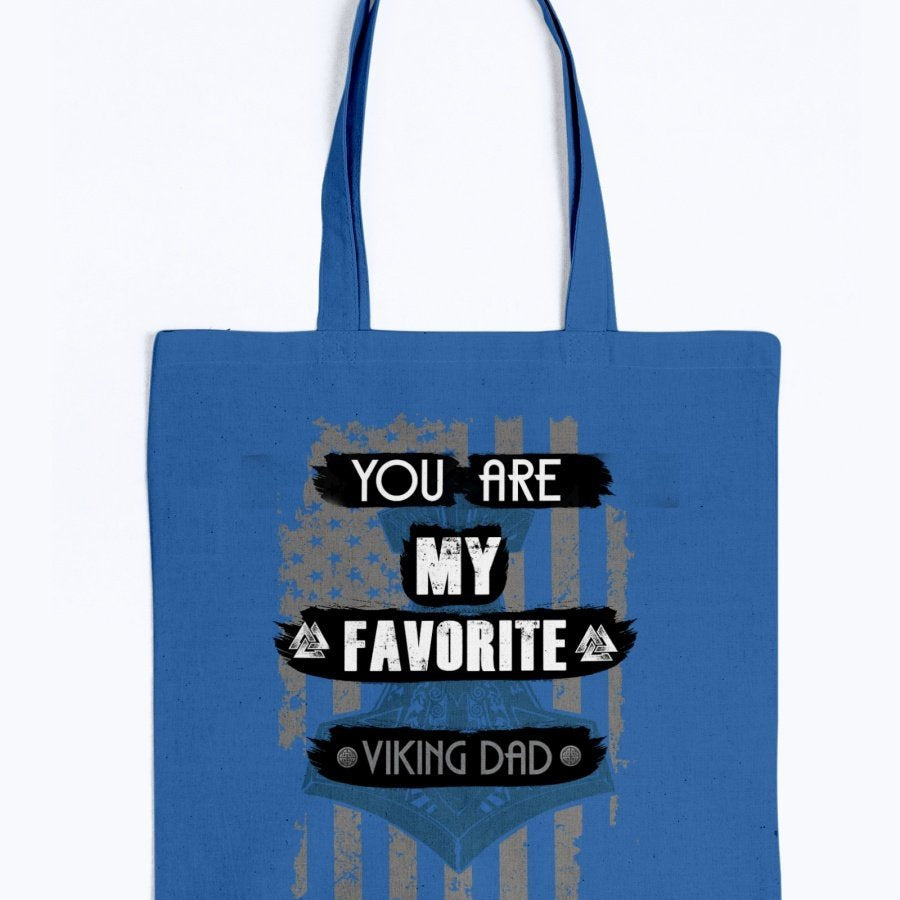 Favorite Viking Dad Tote - The States