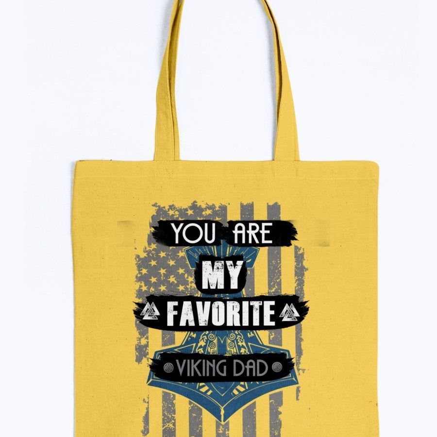 Favorite Viking Dad Tote - The States