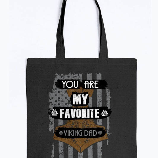 Favorite Viking Dad Tote - USA