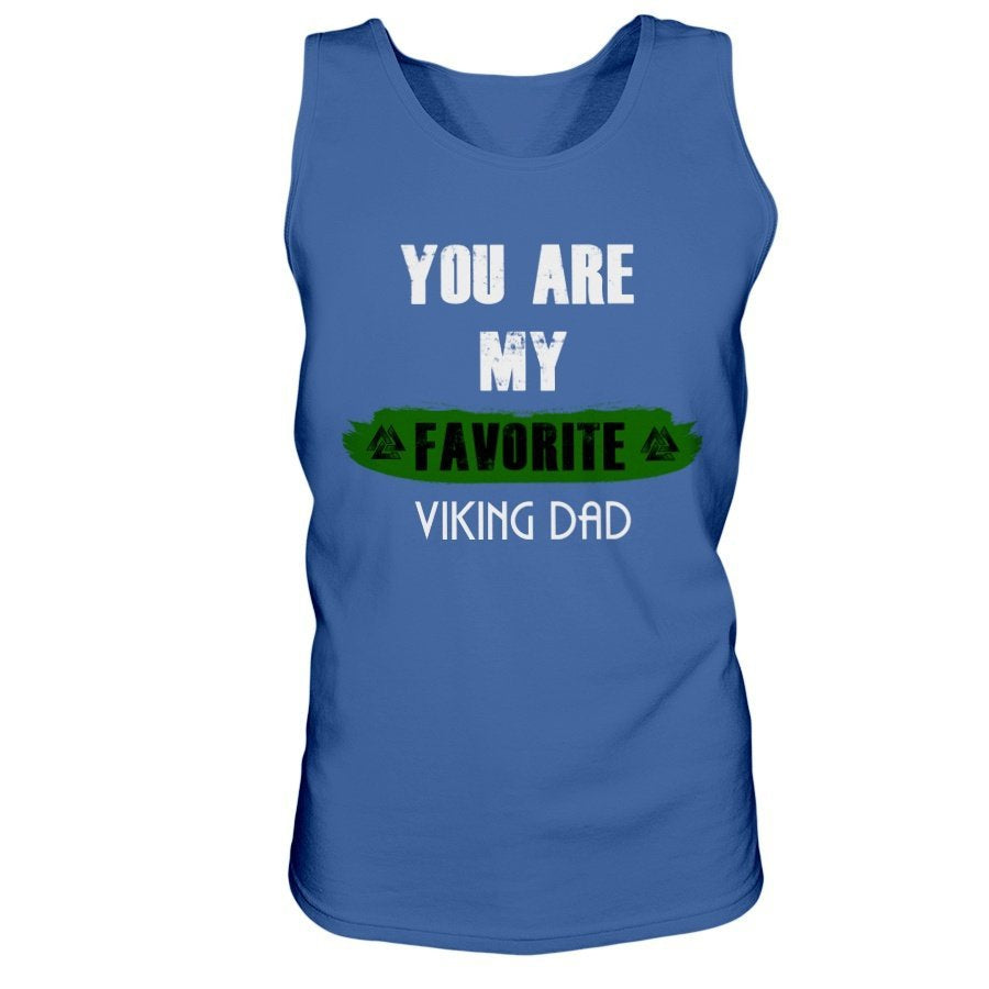 Favorite Viking Dad Ultra Cotton Tank - Light Green
