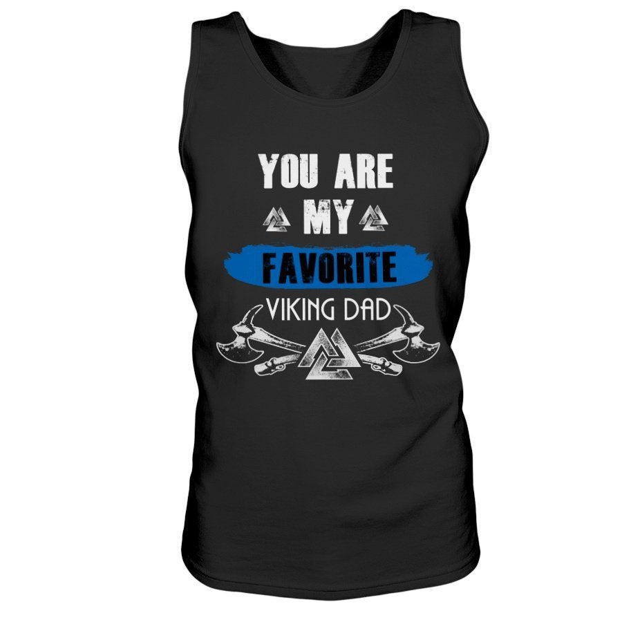 Favorite Viking Dad Ultra Cotton Tank -Blue