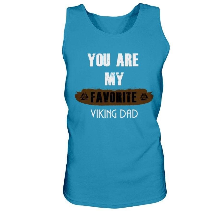 Favorite Viking Dad Ultra Cotton Tank - Brown