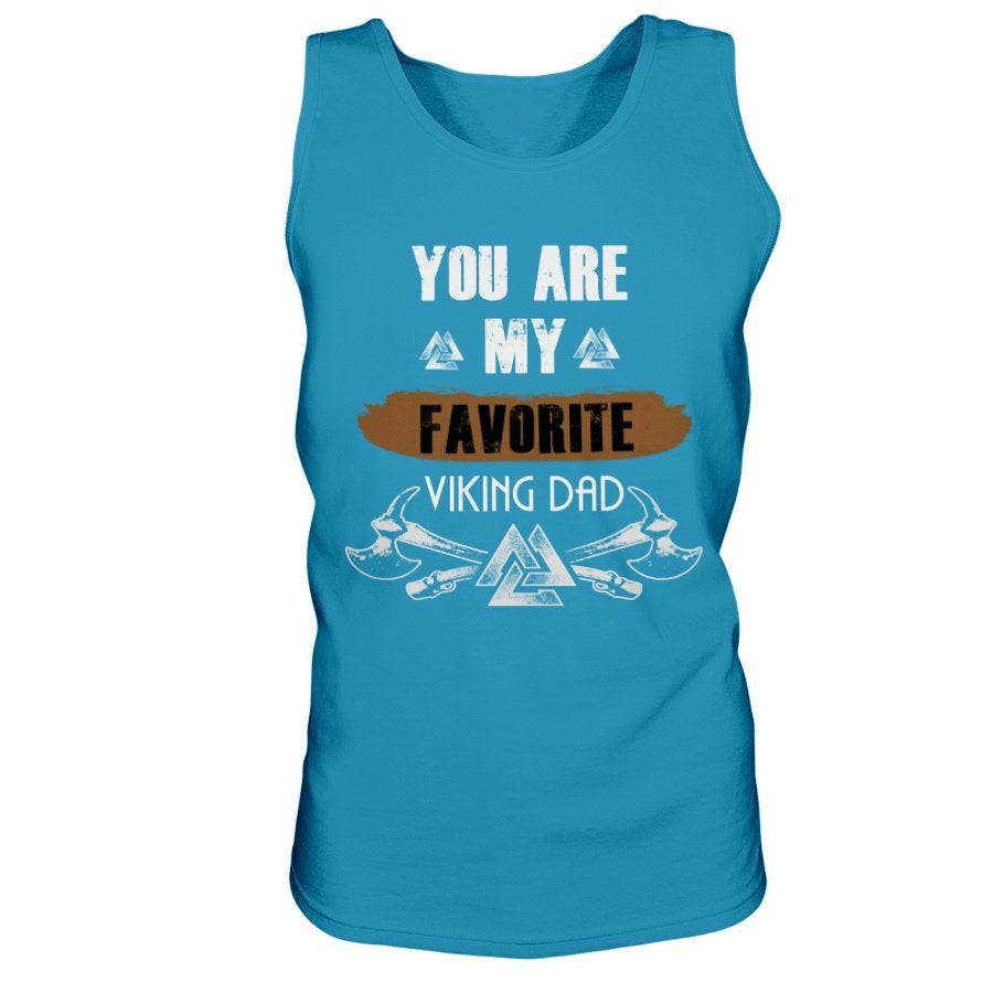 Favorite Viking Dad Ultra Cotton Tank - Brown