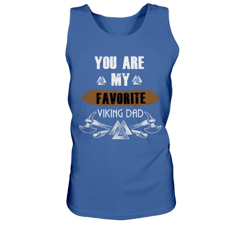 Favorite Viking Dad Ultra Cotton Tank - Brown