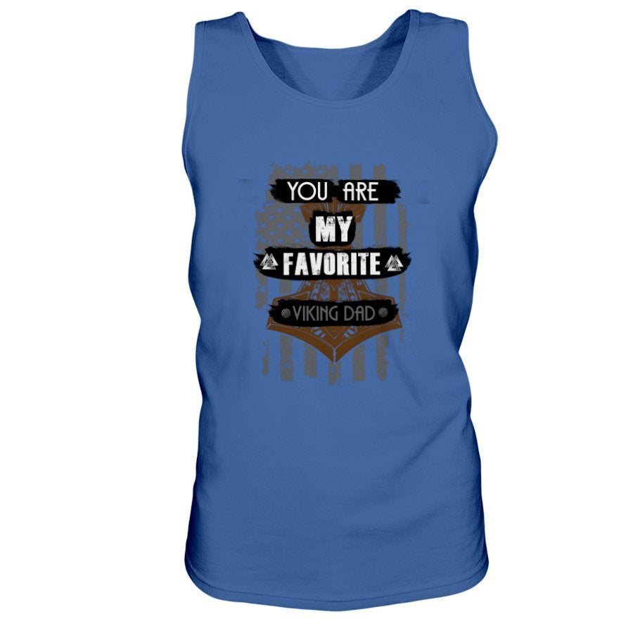 Favorite Viking Dad Ultra Cotton Tank - USA