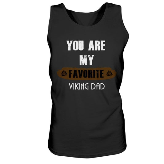 Favorite Viking Dad Ultra Cotton Tank - Brown