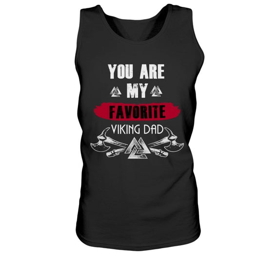 Favorite Viking Dad Ultra Cotton Tank - Red