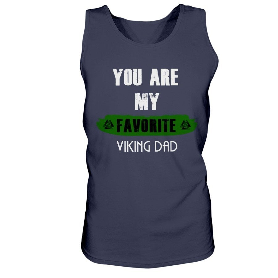 Favorite Viking Dad Ultra Cotton Tank - Light Green