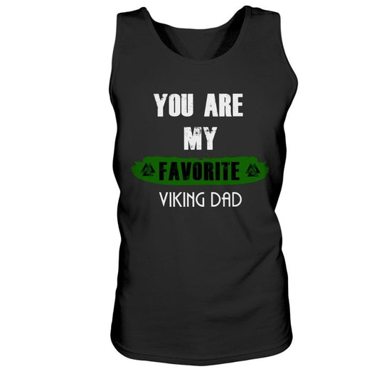 Favorite Viking Dad Ultra Cotton Tank - Light Green