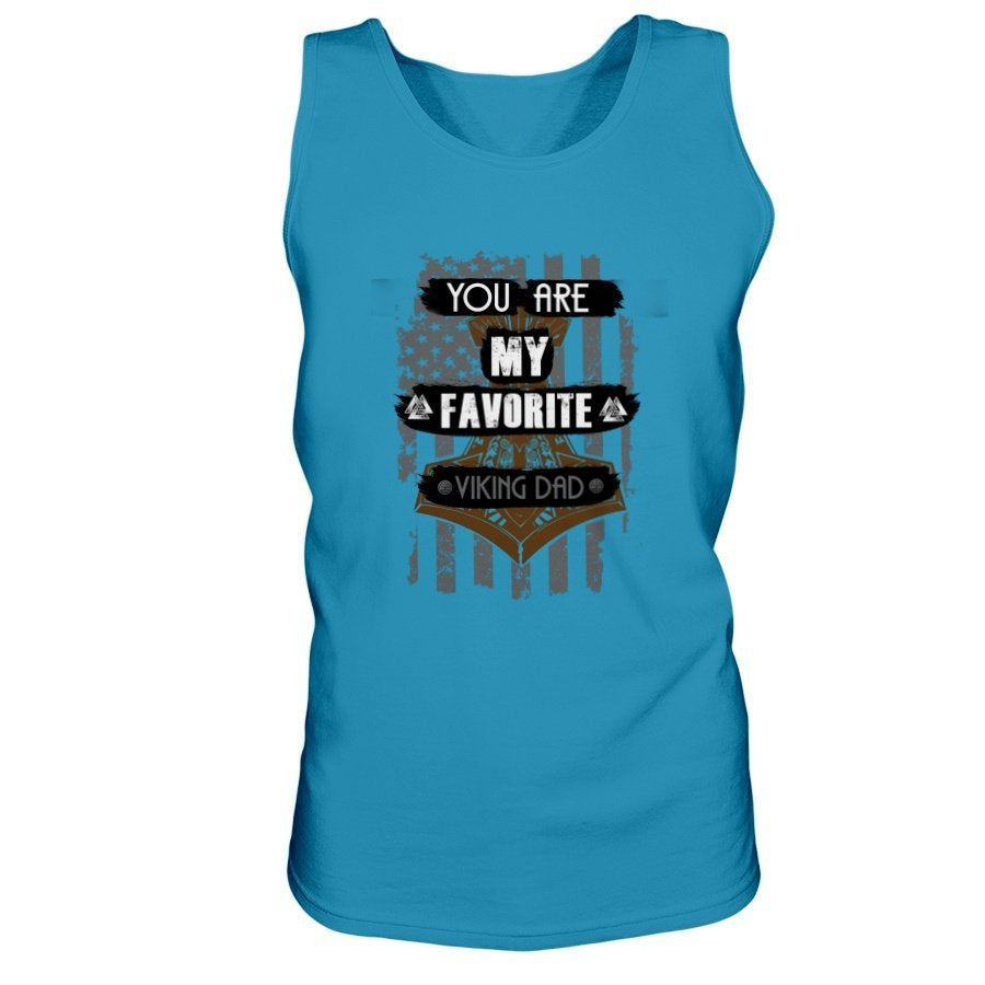 Favorite Viking Dad Ultra Cotton Tank - USA