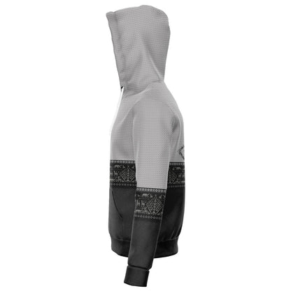 Folk Yggdrasil Premium Zip Hoodie for Vikings & Shieldmaidens