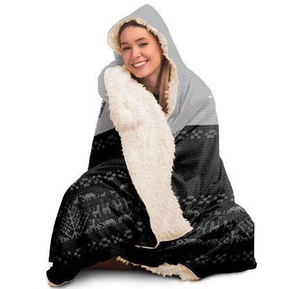 Folk Yggdrasil Viking Hooded Blanket