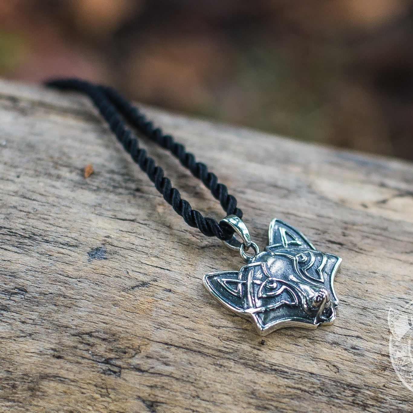 Fox 925 Sterling Silver Pendant - VikingsBrand