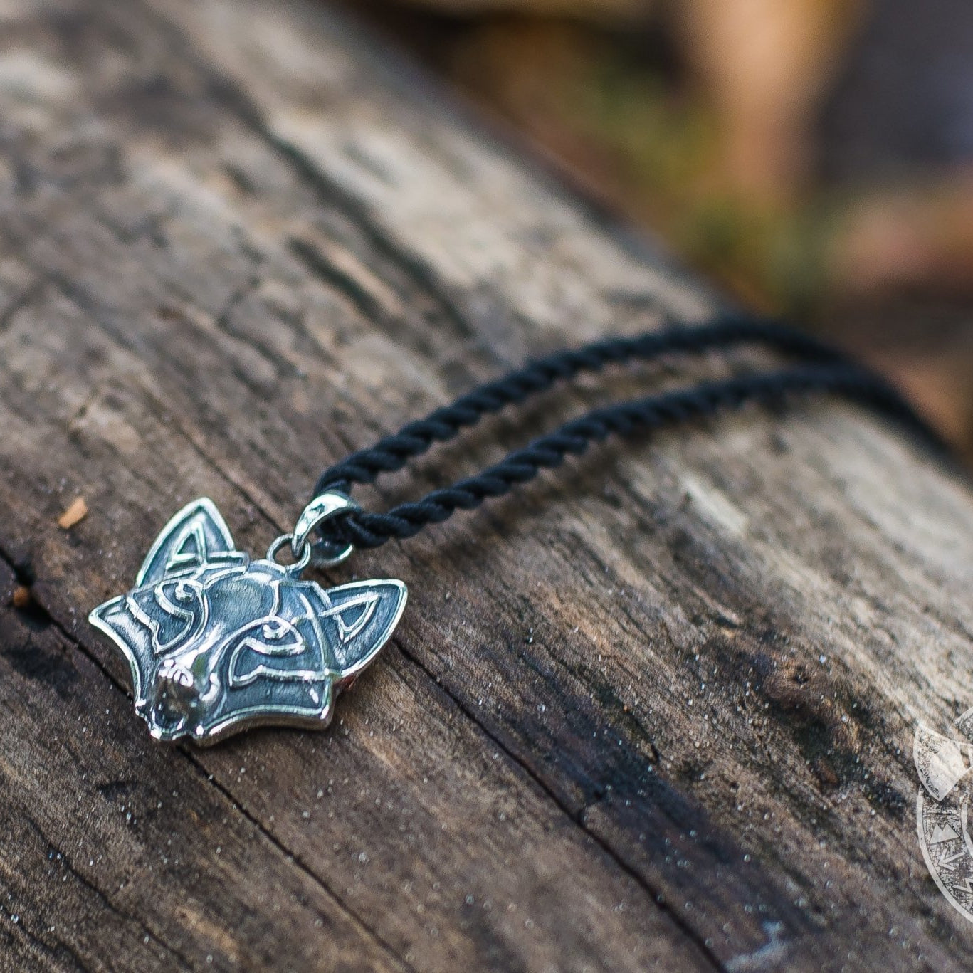 Fox 925 Sterling Silver Pendant - VikingsBrand