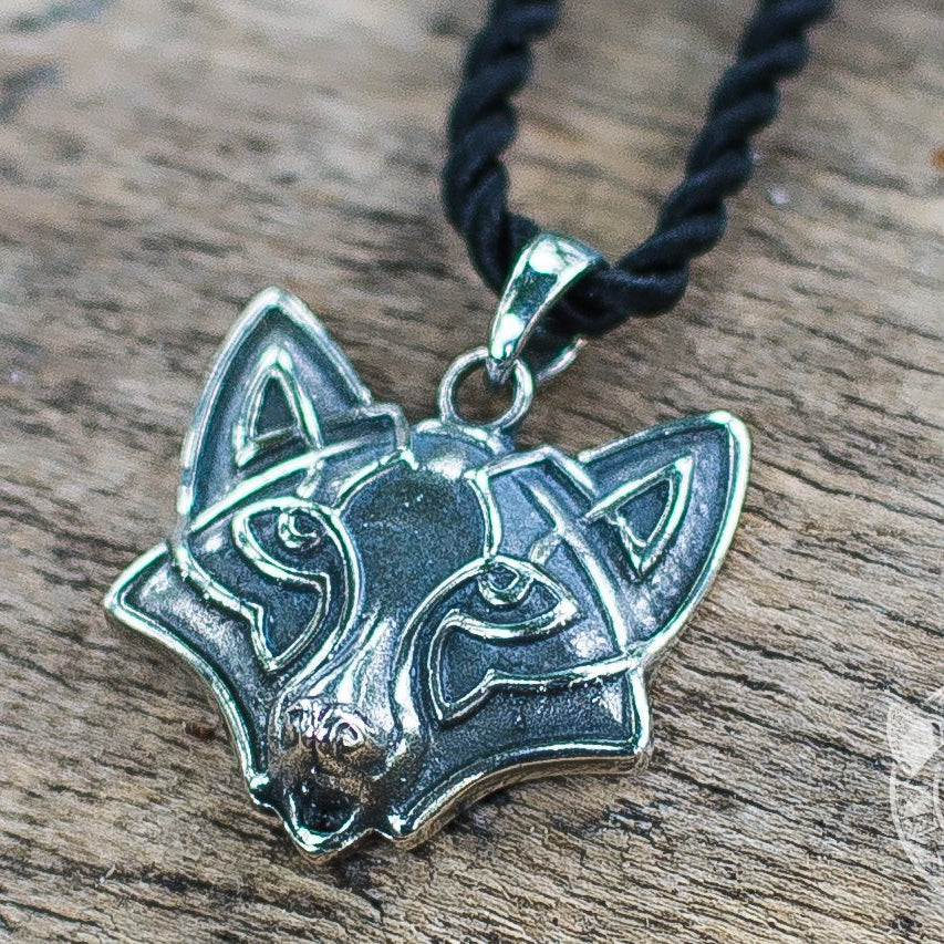 Fox 925 Sterling Silver Pendant - VikingsBrand
