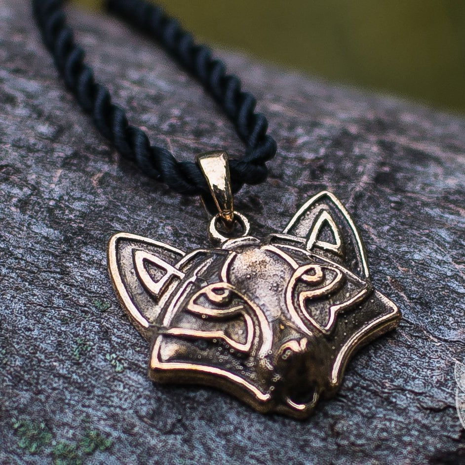 Fox Bronze Pendant - VikingsBrand