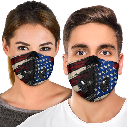 US Flag Premium Face Mask Cover
