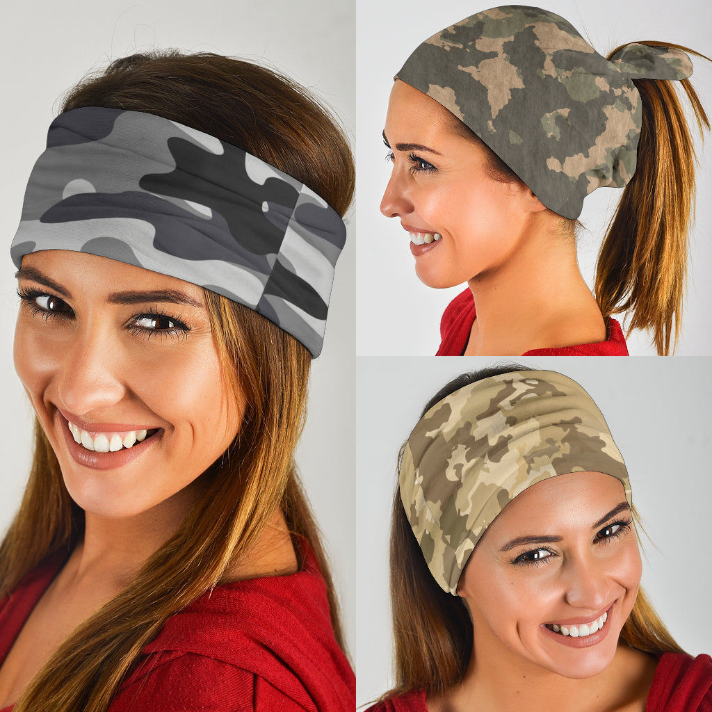 Military Camo Neck Gaiter | Face Shield - Light