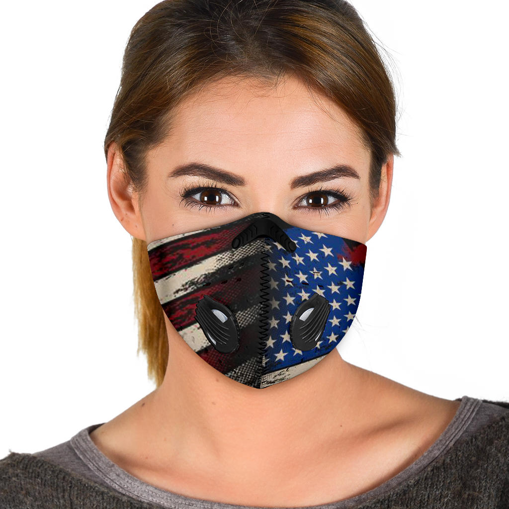US Flag Premium Face Mask Cover