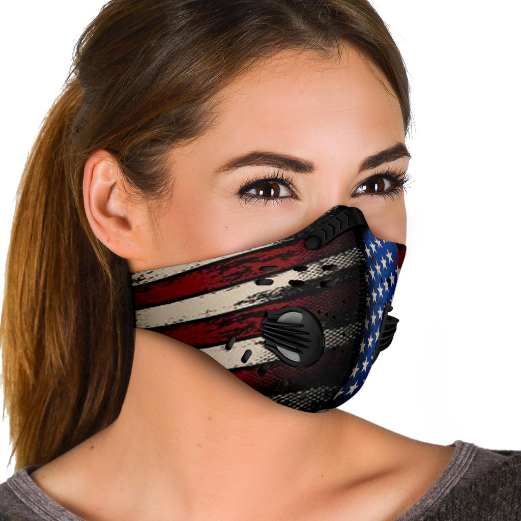 US Flag Premium Face Mask Cover