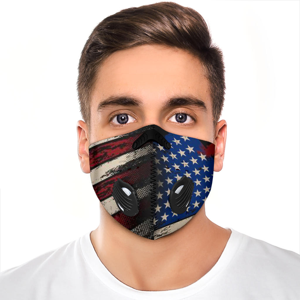 US Flag Premium Face Mask Cover