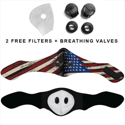 US Flag Premium Face Mask Cover