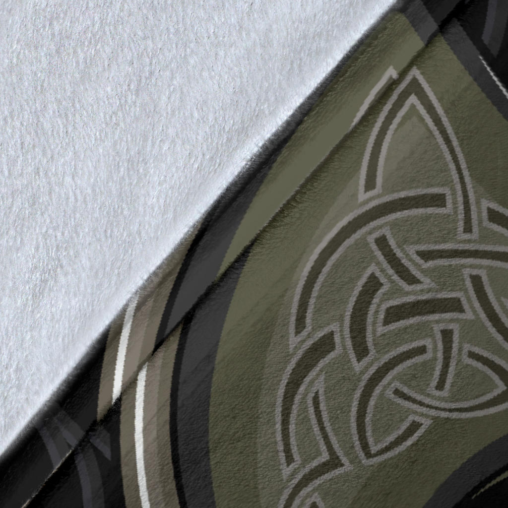 Viking Warrior Fleece Blanket - Viking Home Accessories - VikingsBrand