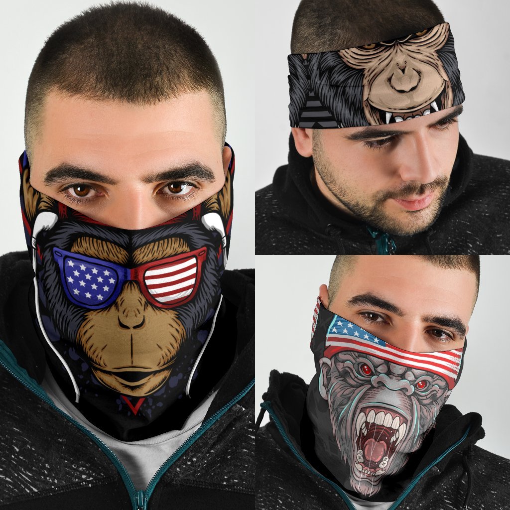 Gorilla Neck Gaiter | Face Shield
