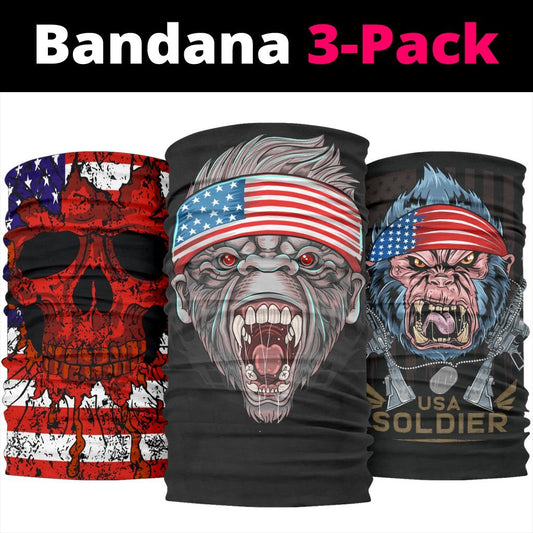 Gorilla Warrior Neck Gaiter | Face Shield