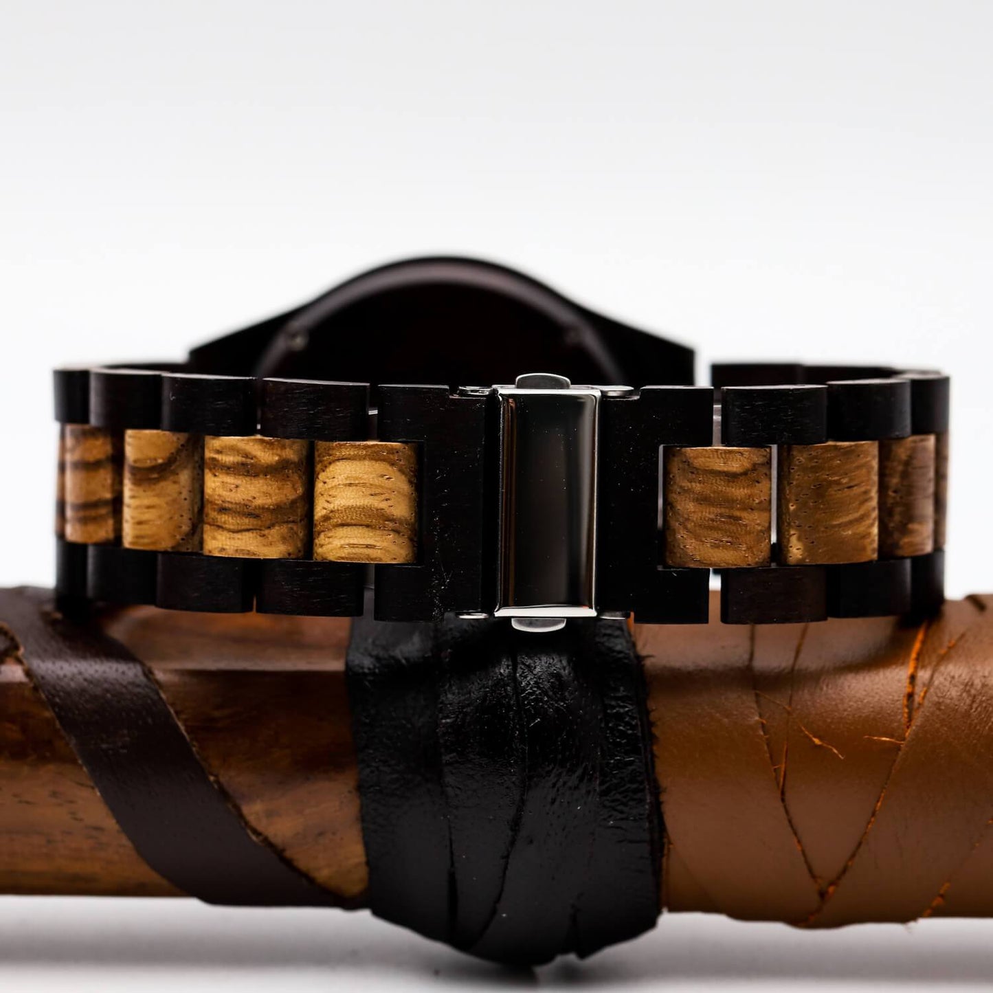 Gorm Viking Wooden Watch with Carved Yggdrasil Viking Symbol & Custom Engravings