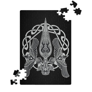 Gungnir with Huginn and Muninn jigsaw puzzle