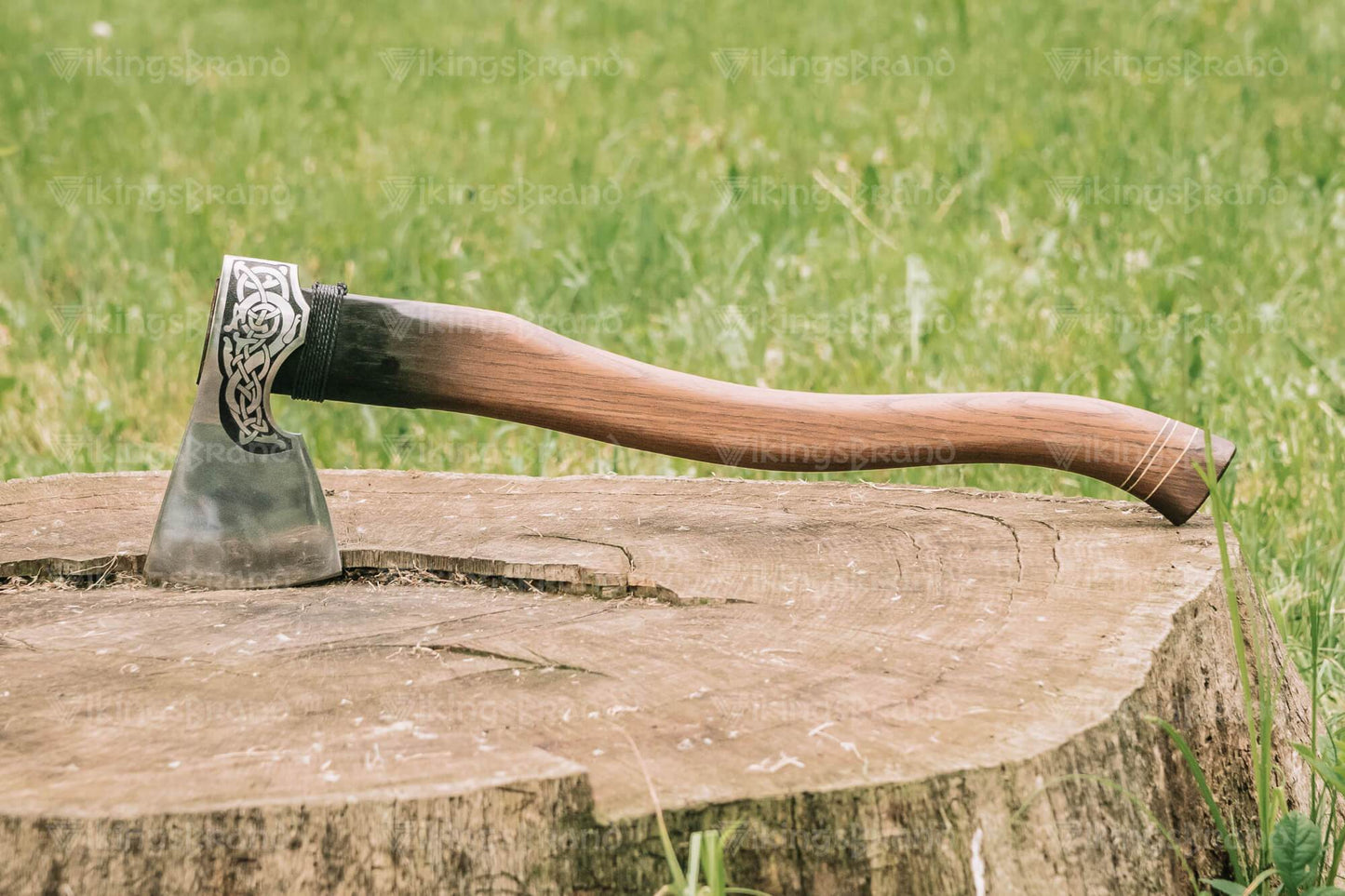 Hand Forged Axe "Nimble Gudrun" With Leather Case